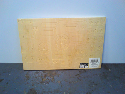 Creatology wooden Motorcycle model kit