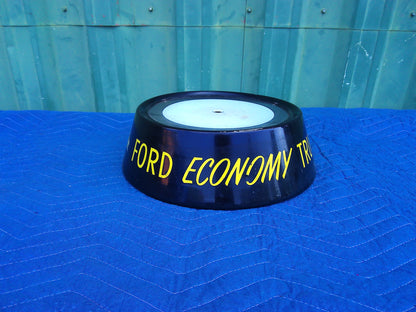 Vintage Ford Economy Trucks display base