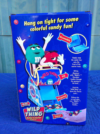 NOS 2002 2nd Edition M&Ms Wild Thing candy dispenser