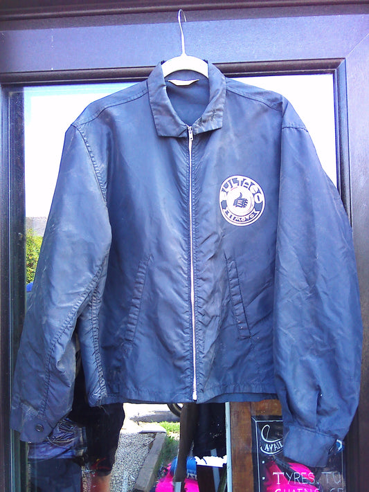 Vintage Bultaco nylon bomber jacket - Medium