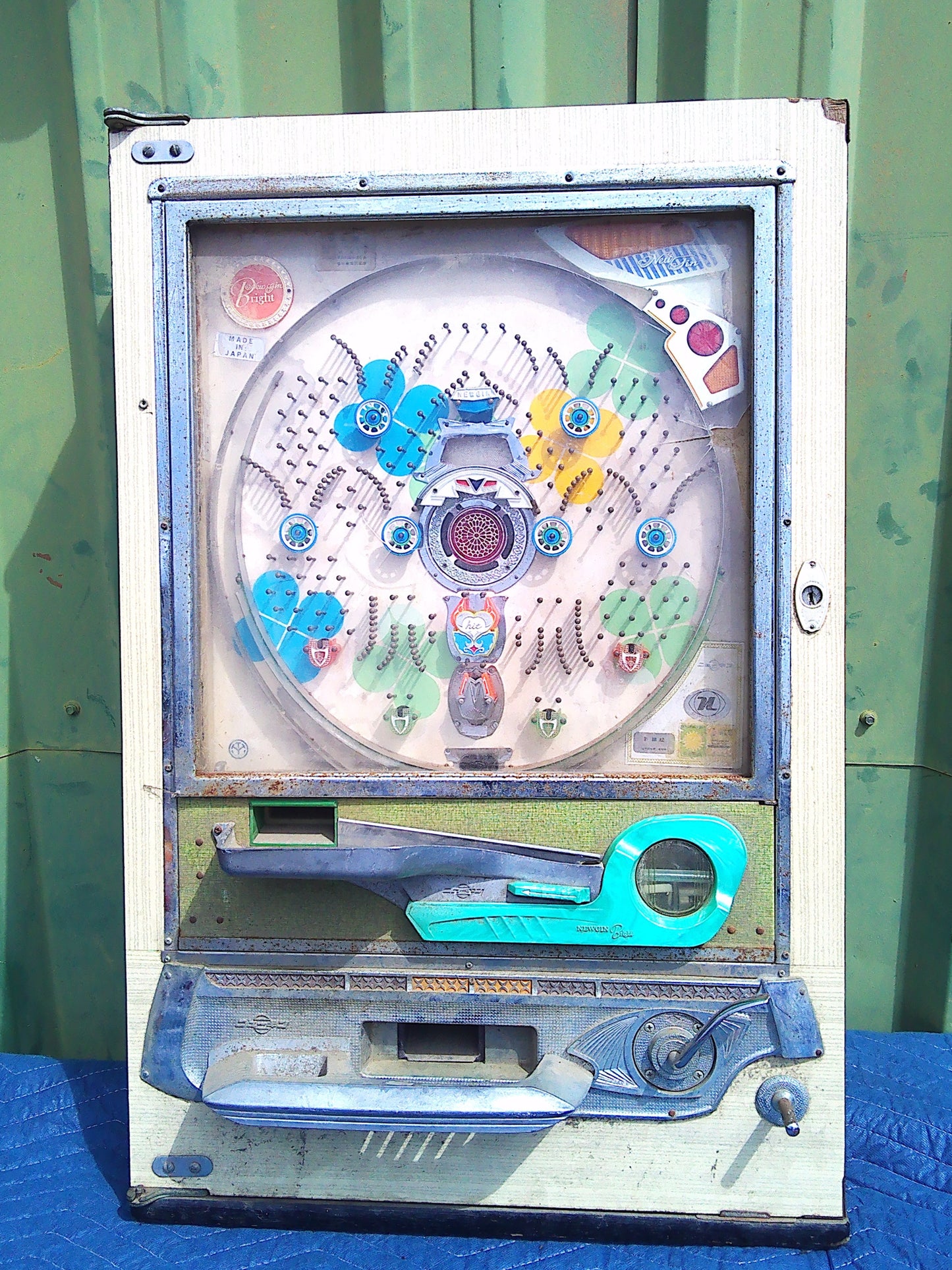 Vintage Newgin wooden Pachinko machine