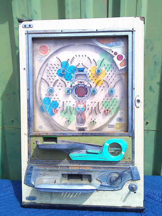 Vintage Newgin wooden Pachinko machine