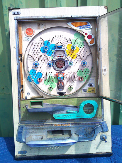 Vintage Newgin wooden Pachinko machine