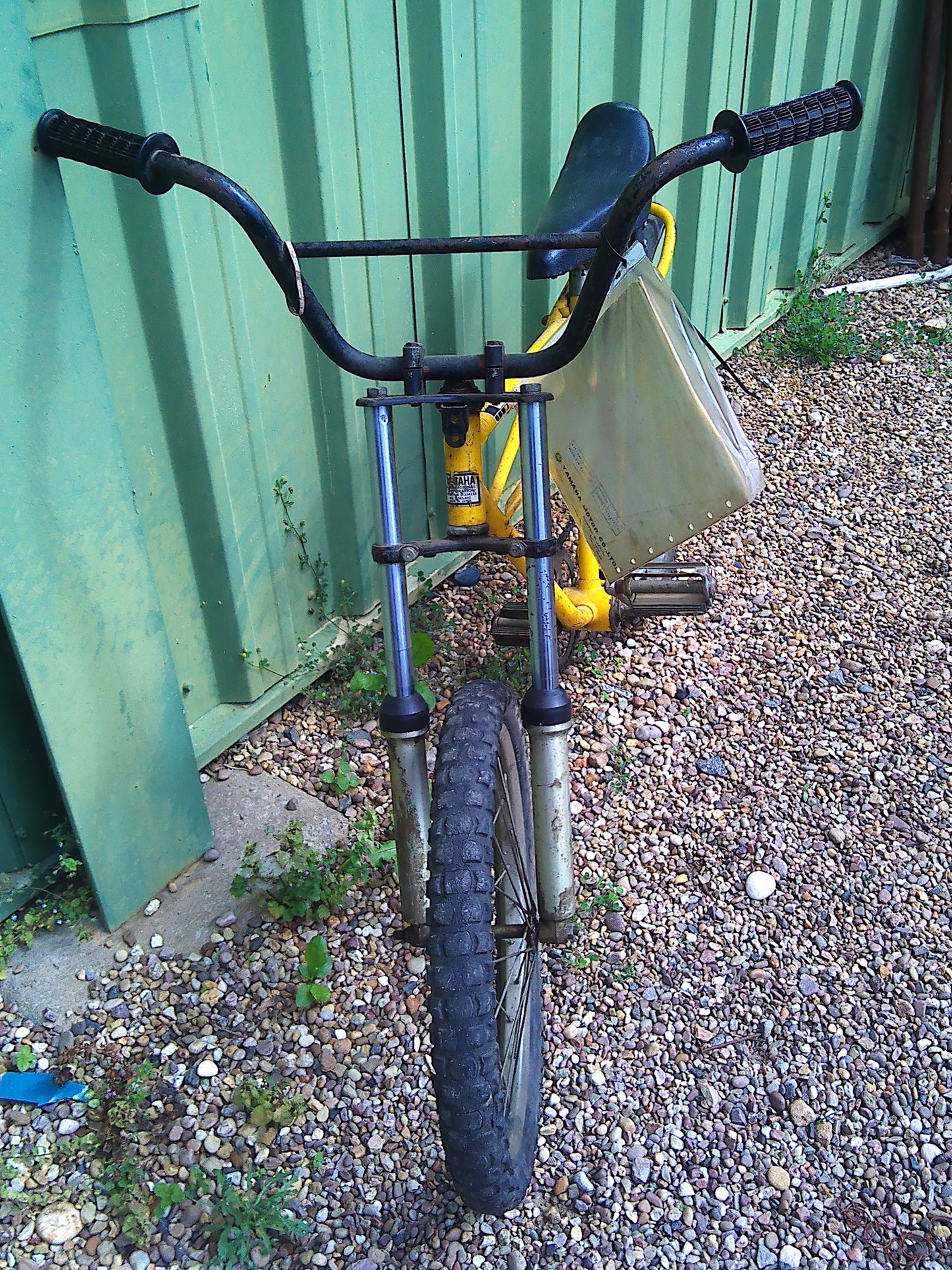 Vintage Yamaha Moto-bike BMX Yellow