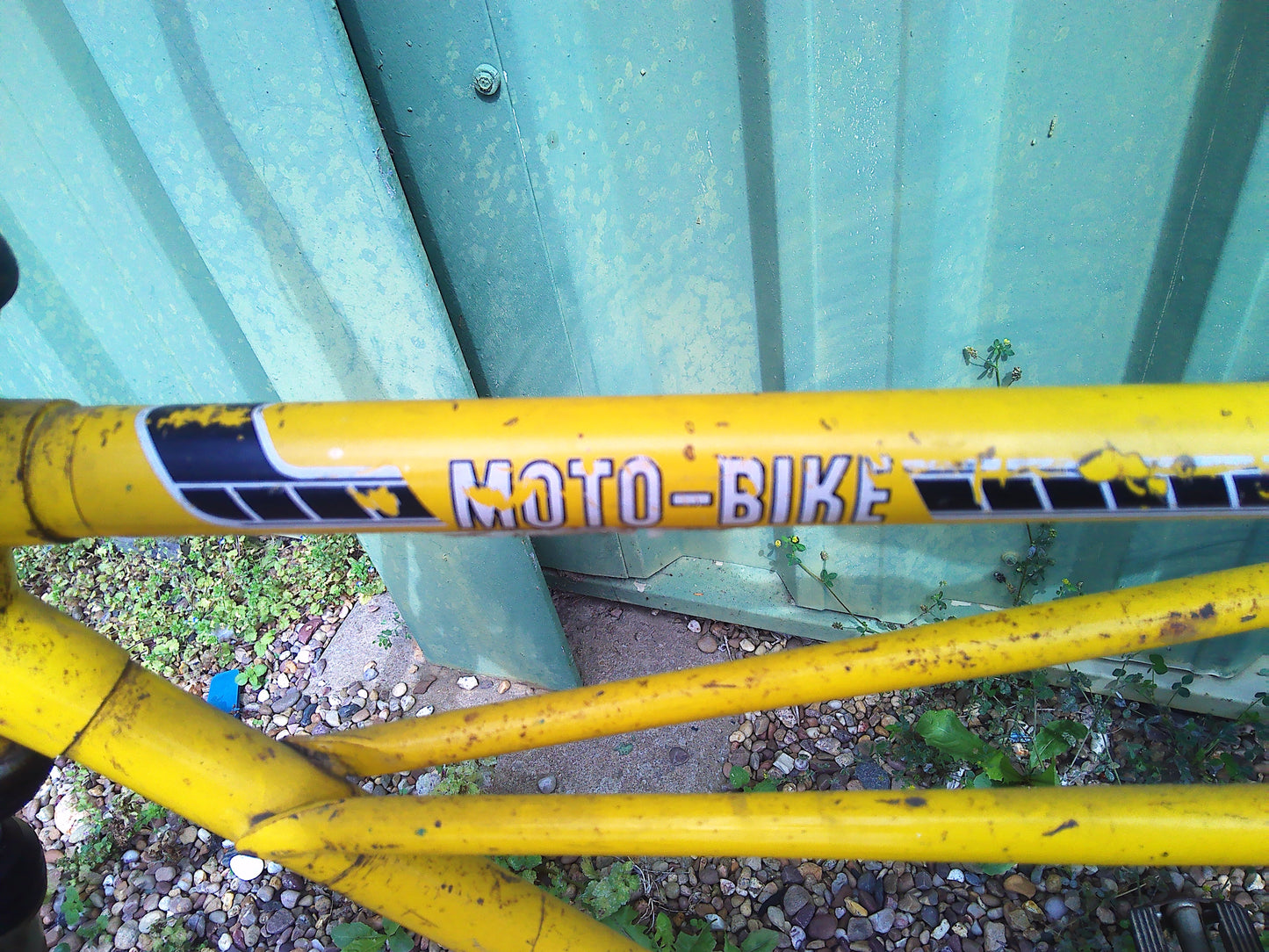 Vintage Yamaha Moto-bike BMX Yellow
