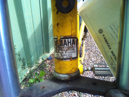 Vintage Yamaha Moto-bike BMX Yellow