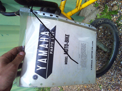 Vintage Yamaha Moto-bike BMX Yellow