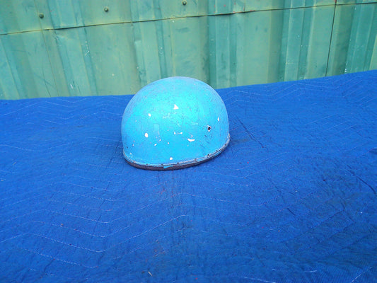 Vintage blue helmet