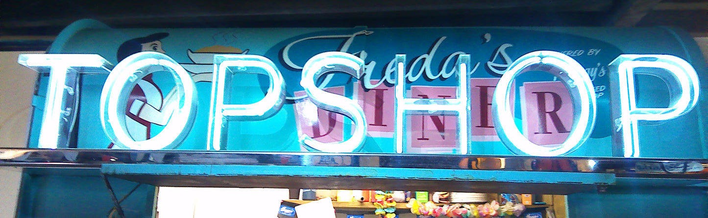 TOPSHOP neon sign