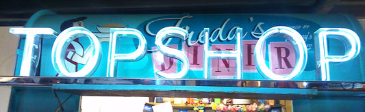 TOPSHOP neon sign