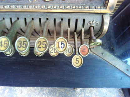 1900s Vintage National Cash Register Company cash register