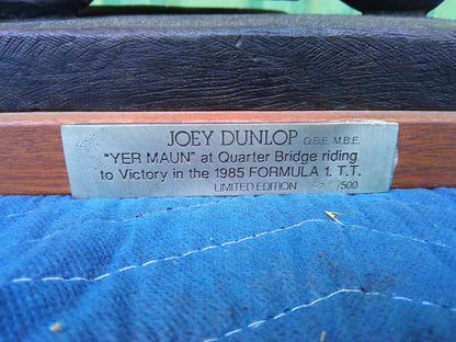 Joey Dunlop 1985 Victory at Formula 1 TT limited edition statue
