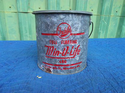 Vintage Frabill Min-O-Life minnow bucket