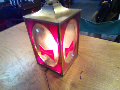 1960s Vintage Budweiser lantern light