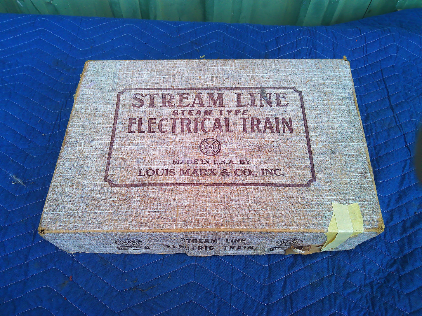 Vintage Streamline Electric Train by Louis Marx and Co.
