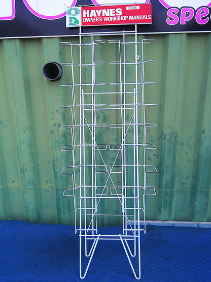 Vintage Haynes Workshop Manuals display rack
