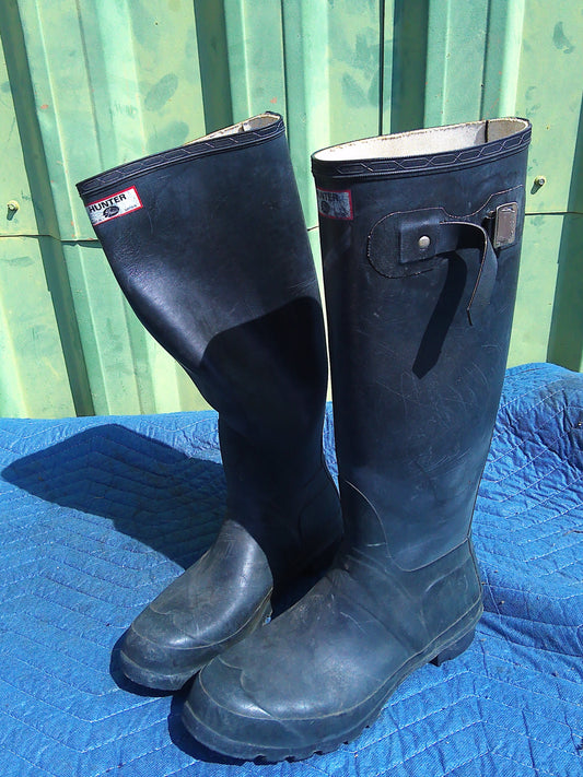 Vintage Hunter wellington boots Size 6