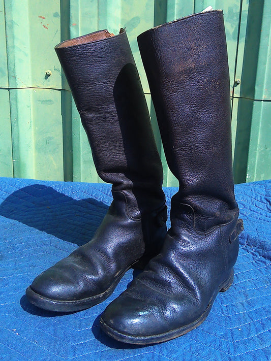 Vintage Fussel's Leather Wellingtons