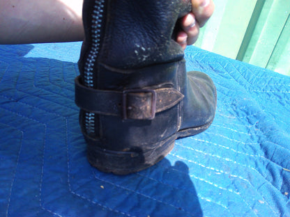 Vintage Fussel's Leather Wellingtons