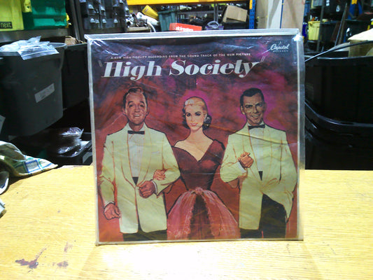 Vintage High Society Soundtrack vinyl record