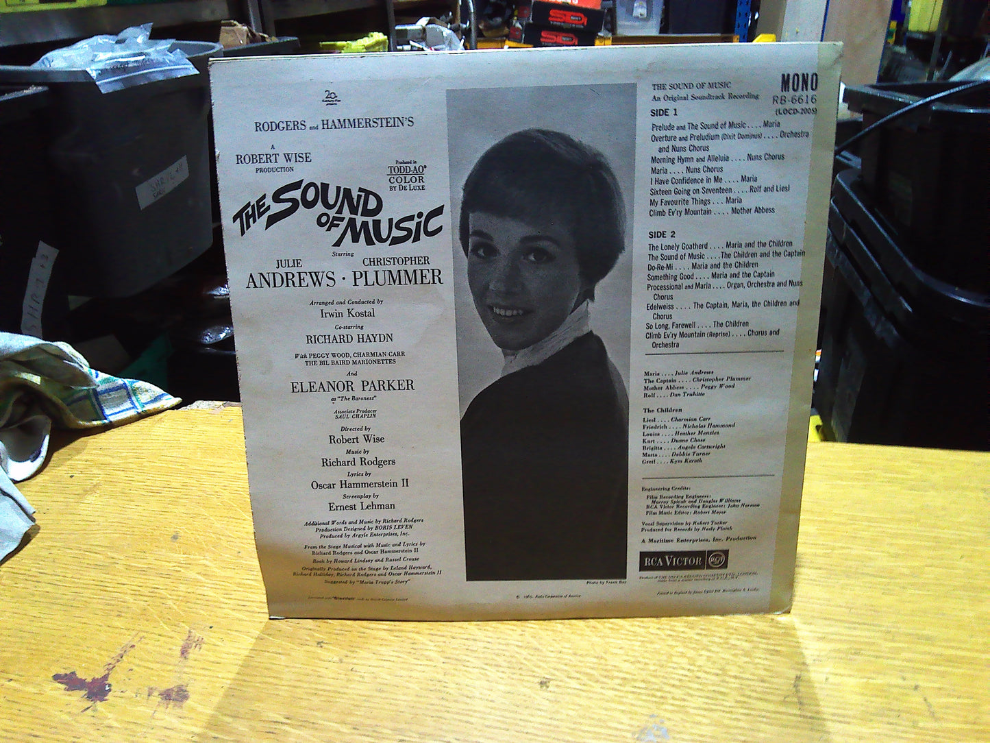 Vintage The Sound of Music 1965 vinyl record