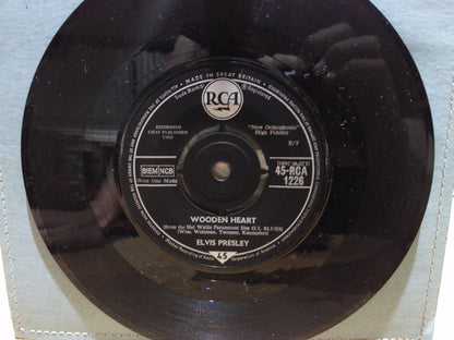 Tonight is so Right for Love/ Wooden heart by Elvis Presley vintage vinyl