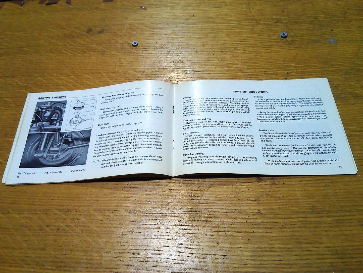Triumph Vitesse 2L Owner's Handbook