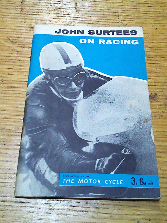 John Surtees on Racing book