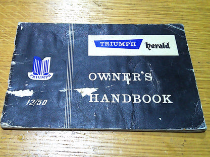 Triumph Herald Owner's Handbook