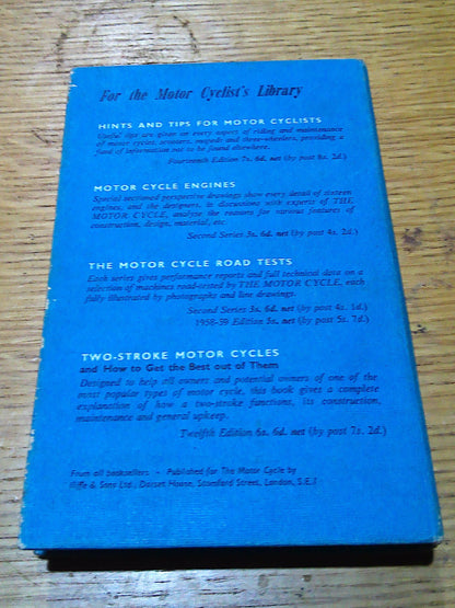 Motor Cycles and how to manage them book