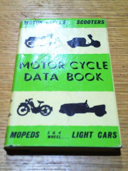 Motor Cycle Data Book