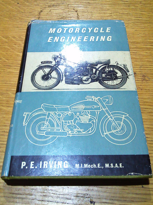Motorcycle Engineering book by P.E.Irving