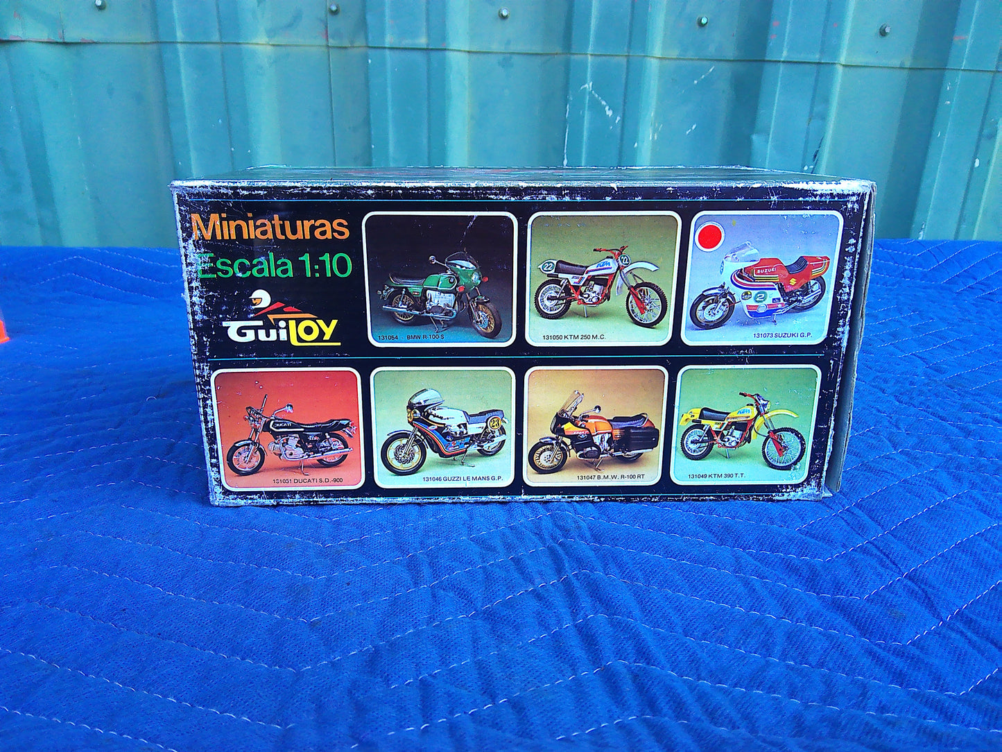Guiloy 1:10 Scale Suzuki GP bike model