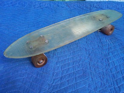 Vintage translucent vinyl penny board