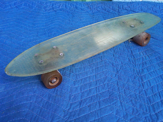 Vintage translucent vinyl penny board