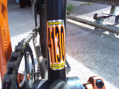 Dyno black Chromoly 4130 BMX