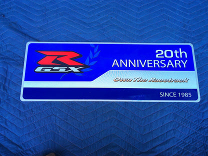 2005 Suzuki GSX-R 20th Anniversary dealer signs