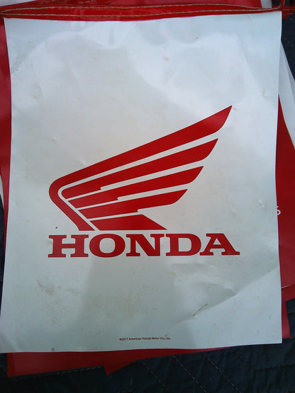 2017 Honda Ride Red sales event bunting