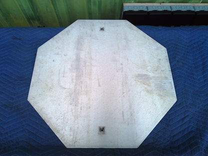 American Highway metal STOP sign