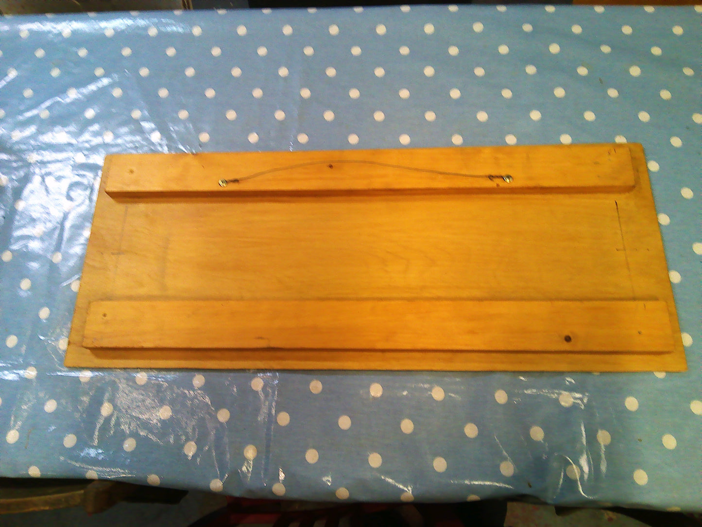 Servi-Cycle wooden wall sign