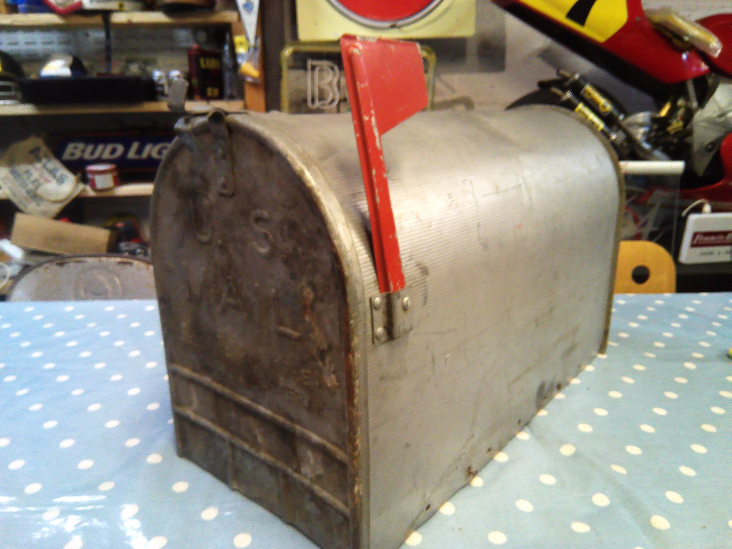U.S Postal Service vintage metal mailbox