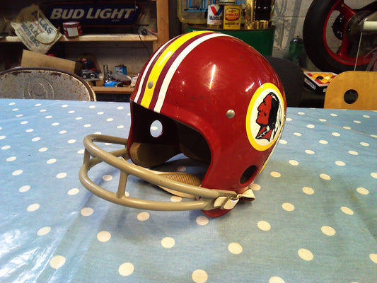 Vintage genuine NFL Washington Redskins player helmet
