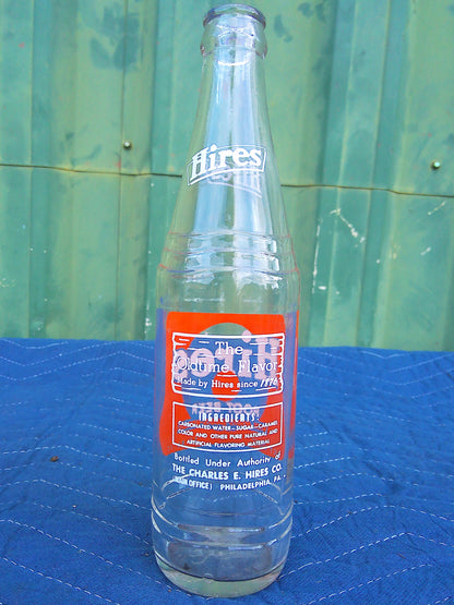 Individual assorted glass soda bottles