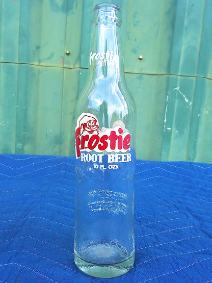 Individual assorted glass soda bottles
