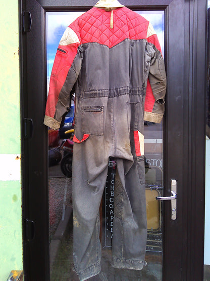 F. T. Blues vintage workshop overalls medium