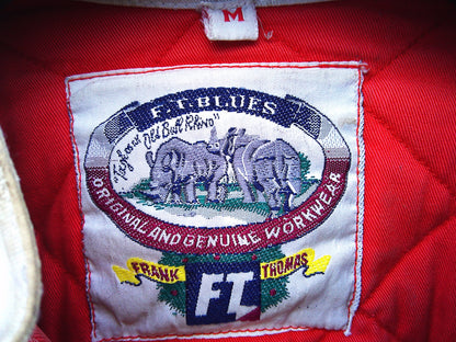 F. T. Blues vintage workshop overalls medium