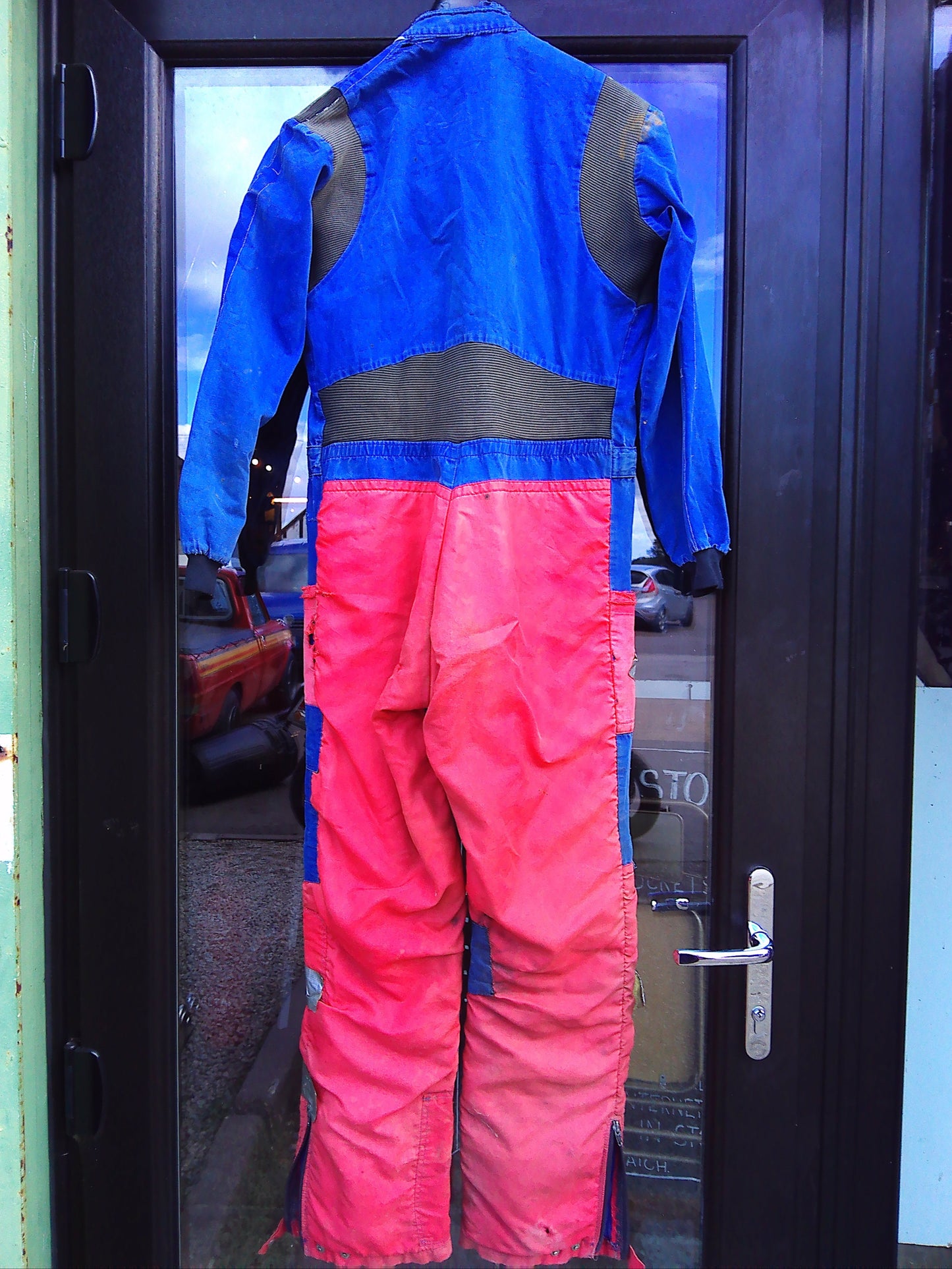 Barrie Rodgers Motorcycles workshop overalls