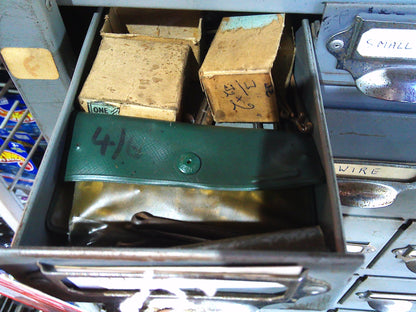 Vintage pigeon hole metal drawer cabinet