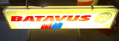 Vintage Batavus light up sign