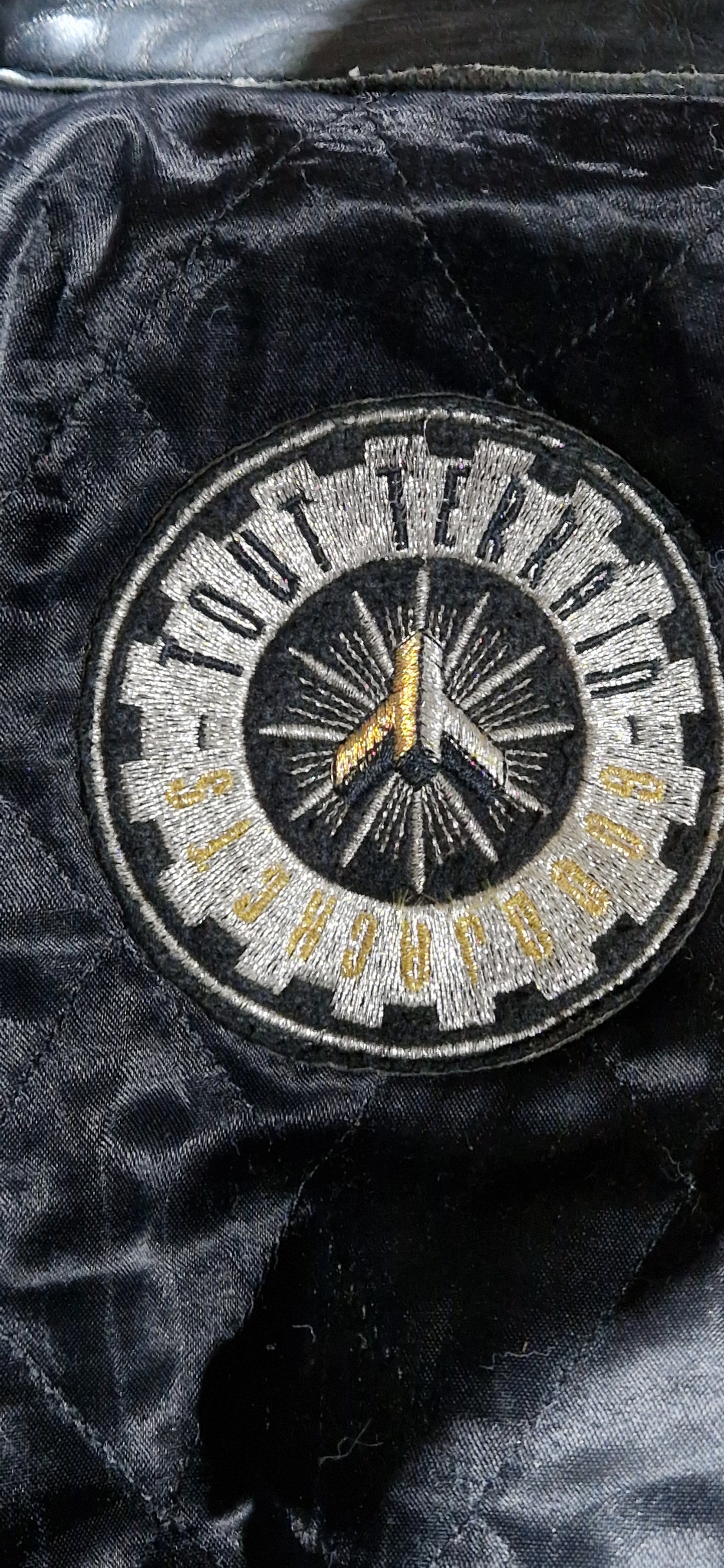 VINTAGE 80'S BULTACO CEMOTO RACING LEATHER JACKET